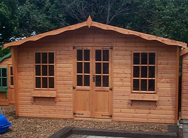 wooden chalets in essex k&s sheds ltd